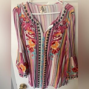 Colorful Savanna Jane top size S